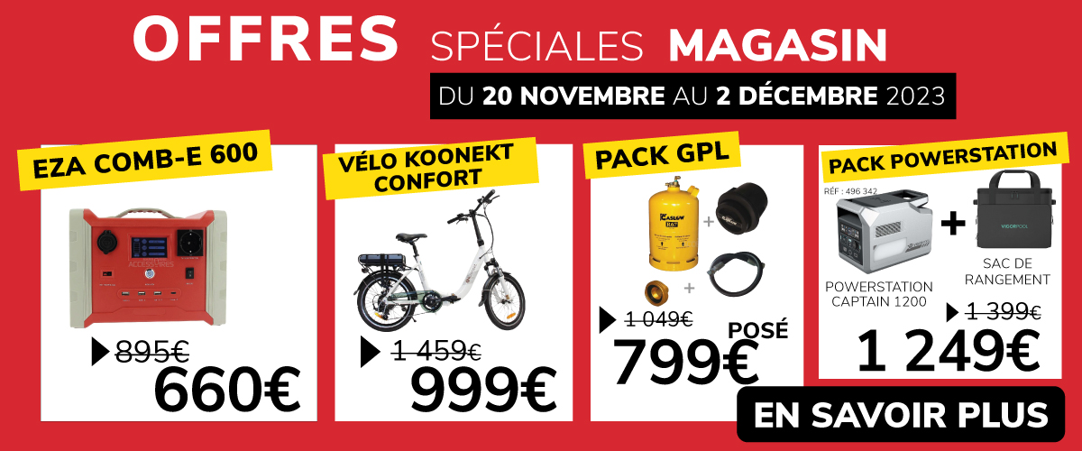 OFFRES SPECIALES - MAGASIN