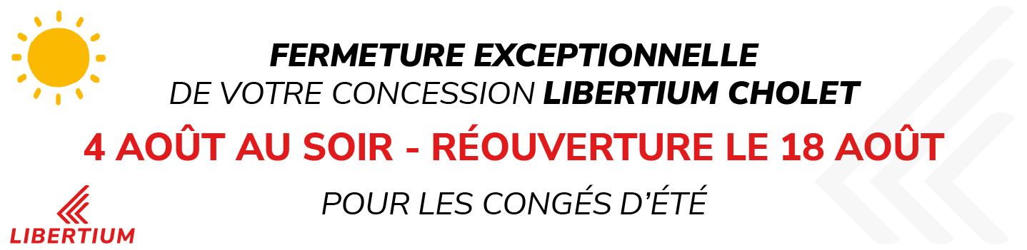 Fermeture exceptionnelle