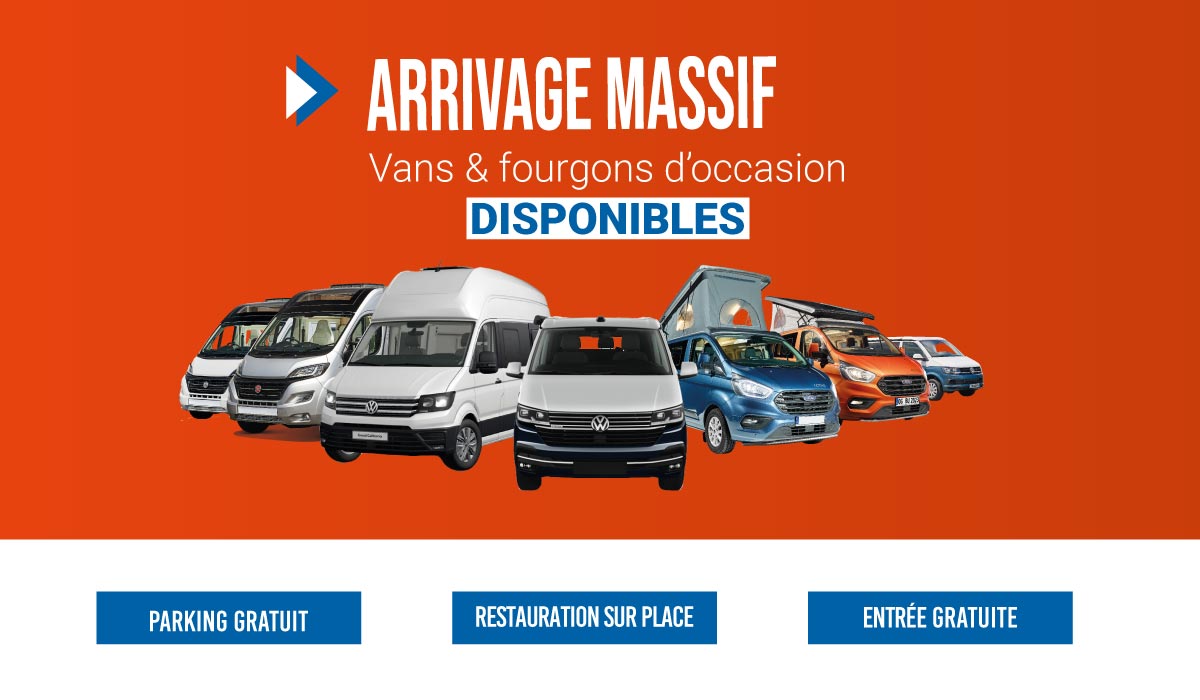 INFOS SALON VEHICULE DE LOISIRS D'OCCASION ANGERS