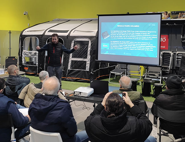 Formation Energie camping-car