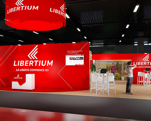 Stand Libertium Salon VDL Bourget 2025