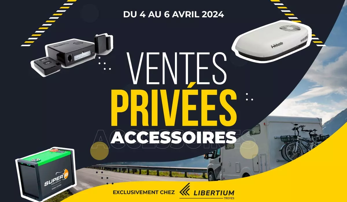 Ventes Privées Accessoires chez Libertium Troyes