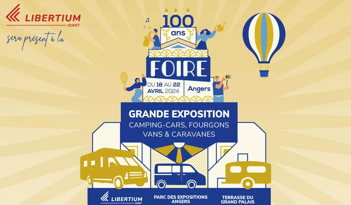Libertium Ouest participe à la foire d'Angers !
