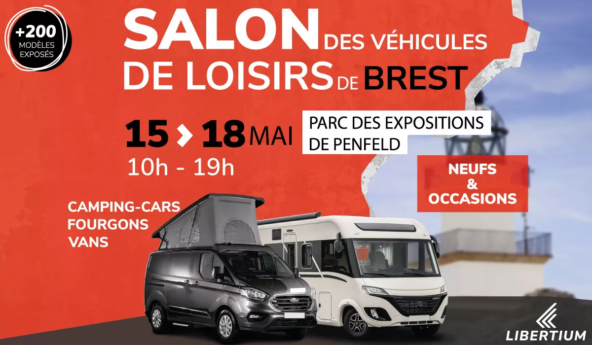 Salon des véhicules de loisirs de Brest du 15 au 18 mai