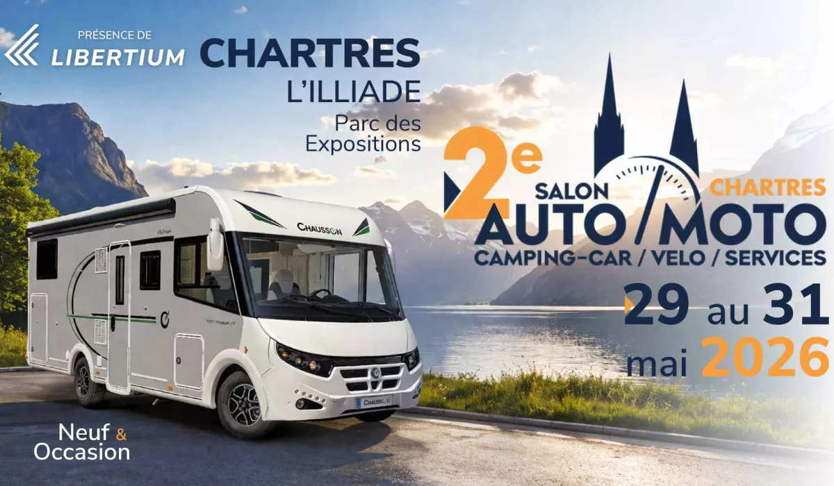 Salon Auto-Moto de Chartres avec Libertium ! 