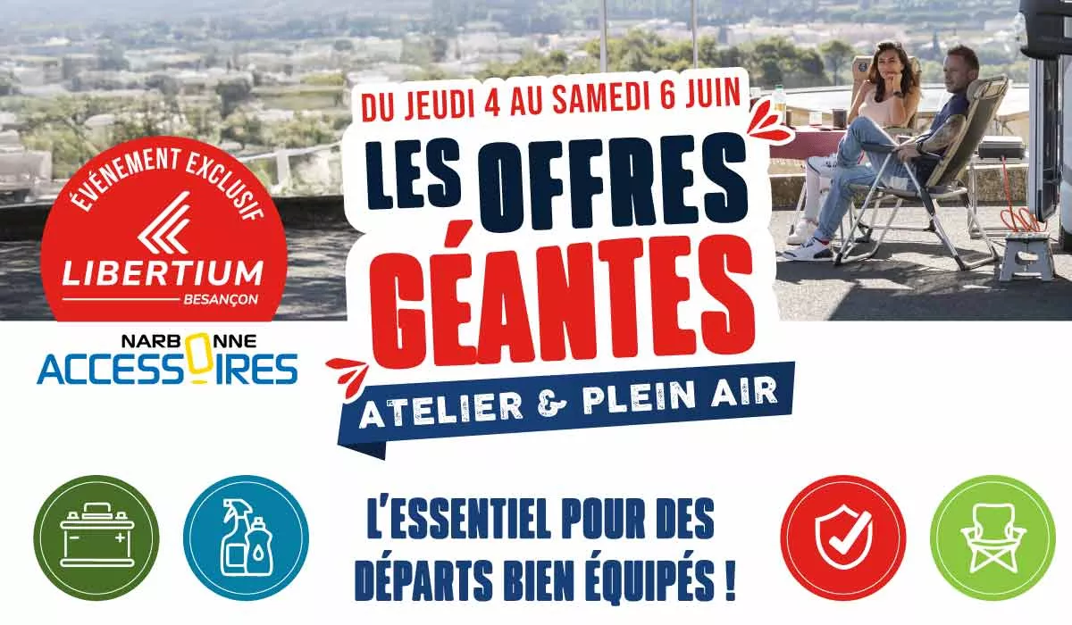 Les Offres Géantes Atelier & Plein Air à Besançon