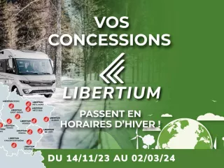 Horaires d'Hiver Libertium