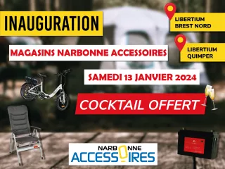 Inauguration magasins Narbonne - Libertium Quimper et Brest Nord