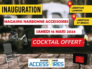 Inauguration Magasins Narbonne Accessoires Lannion & St-Brieuc