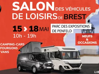 Salon des véhicules de loisirs de Brest du 15 au 18 mai 