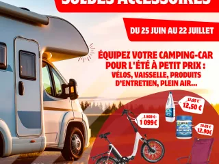 Promotion accessoires du 25 juin au 22 juillet