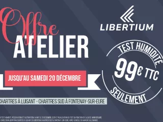 Offre atelier test humidité 99€ TTC