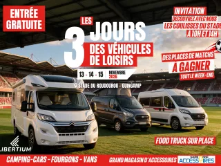 Les 3 jours des véhicules de loisirs au stade de Guingamp !