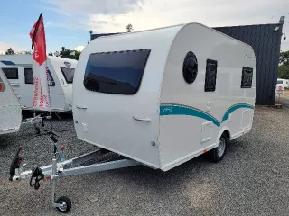 Caravane La Mancelle ELEGANCE 400 CLM Compacte, Lit central